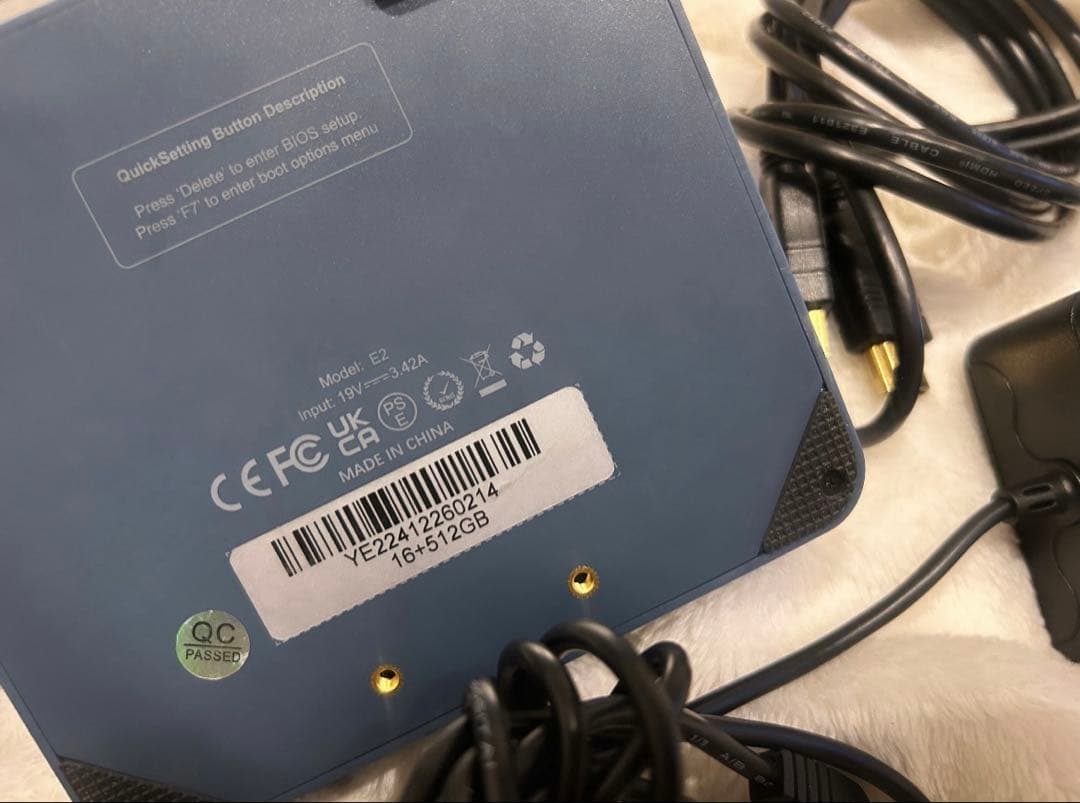 ⭐︎ogura⭐︎BOSGAME E2 ミニPC Windows 11 Pro