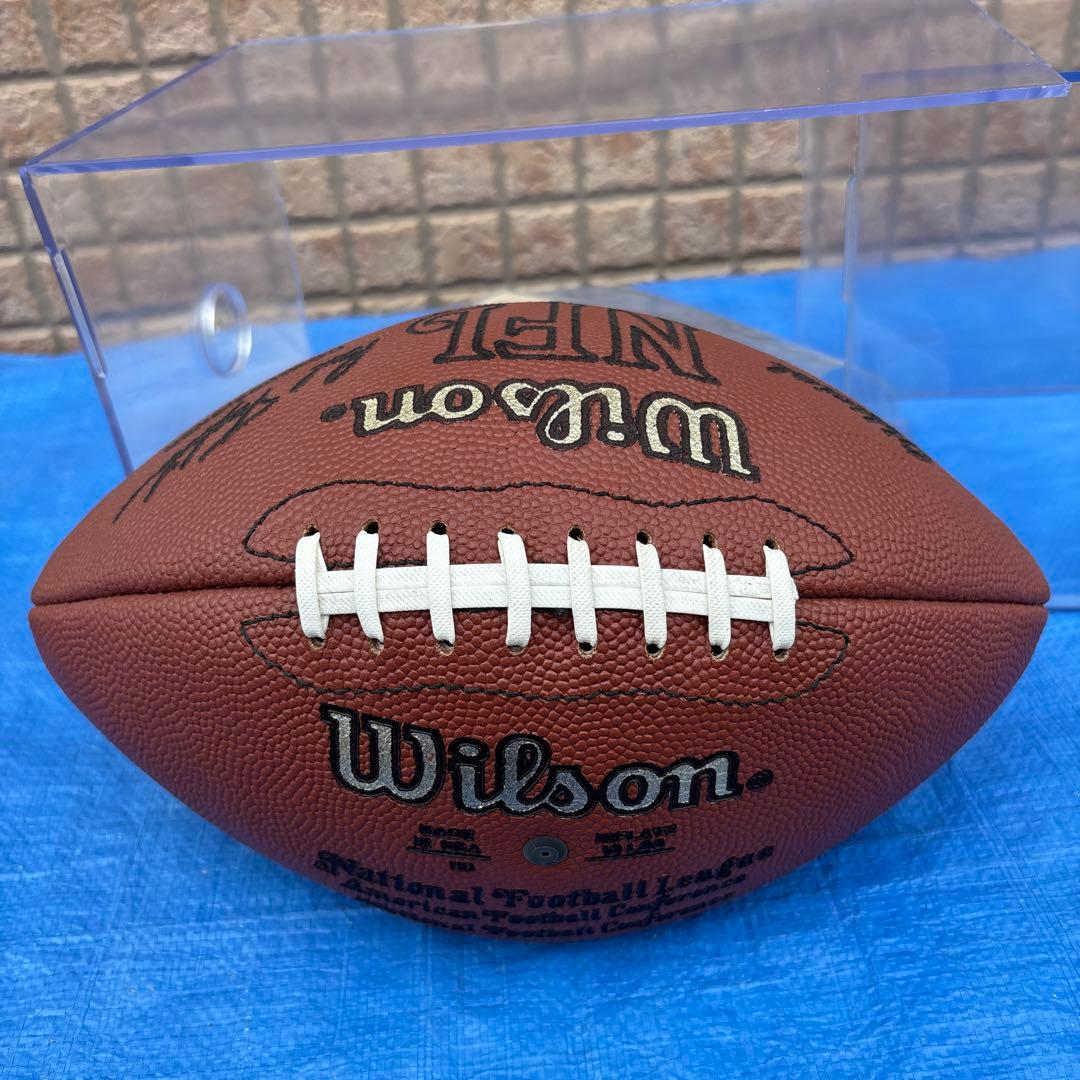 NFLクォーターバック　ダン・マリーノ　サイン入りフットボール　ウィルソン