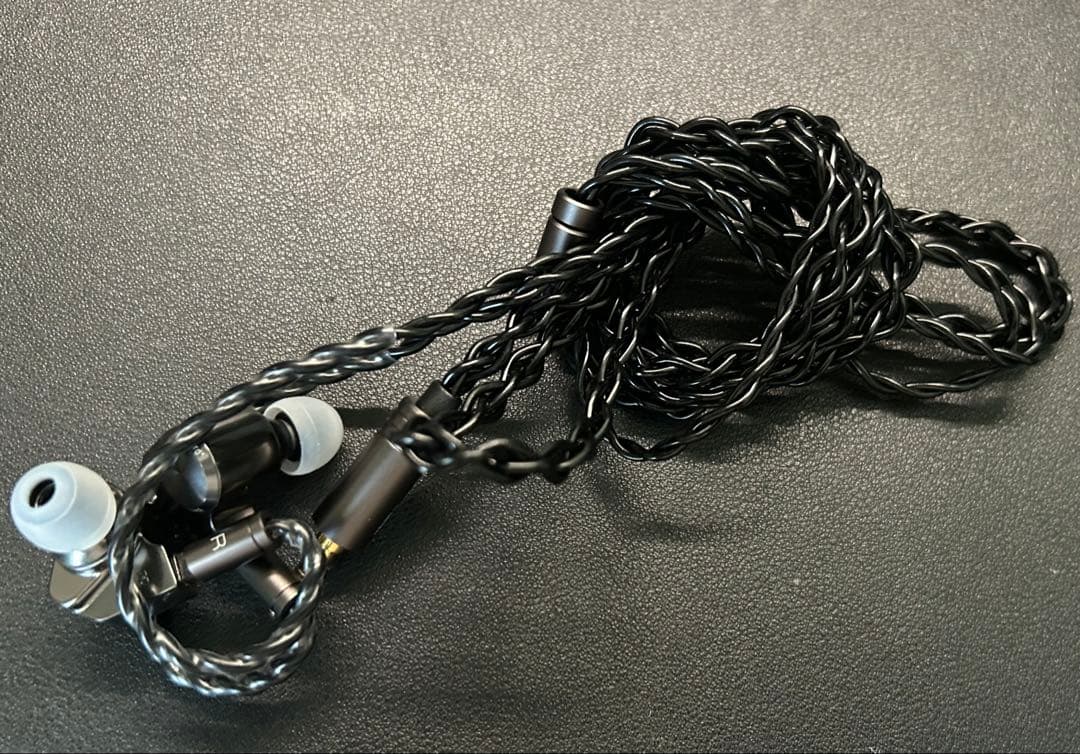 イヤホン ORIVETI bleqk Dynabird