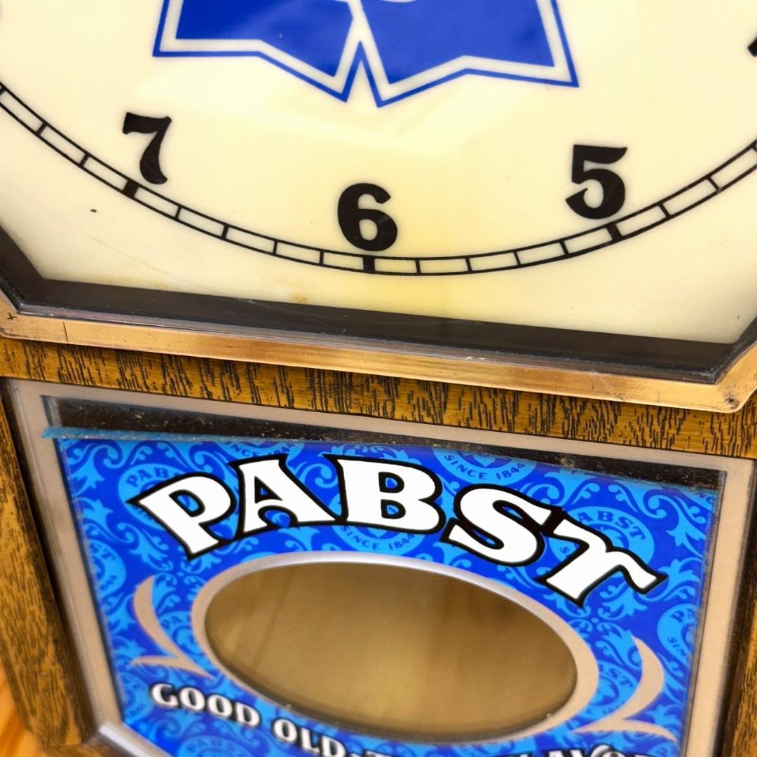 Pabst Blue Ribbon 振り子時計 壁掛け時計 ビンテージ パブスト