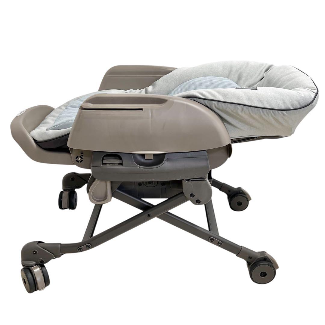 コンビ ネムリラ AUTO SWING LM ミントグレー　電動ハイローチェア