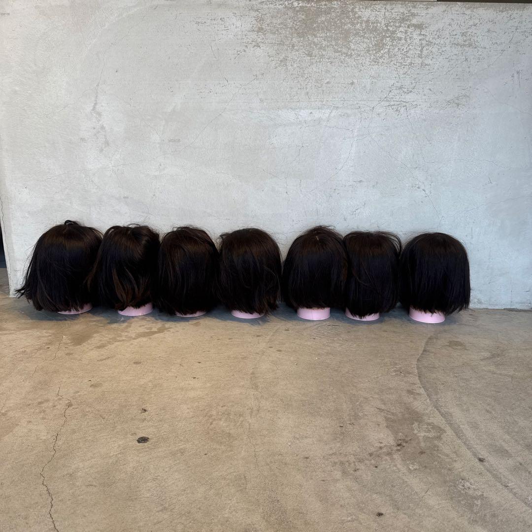 レジーナ ex 7 7台　ボブ　カットウィッグ　練習