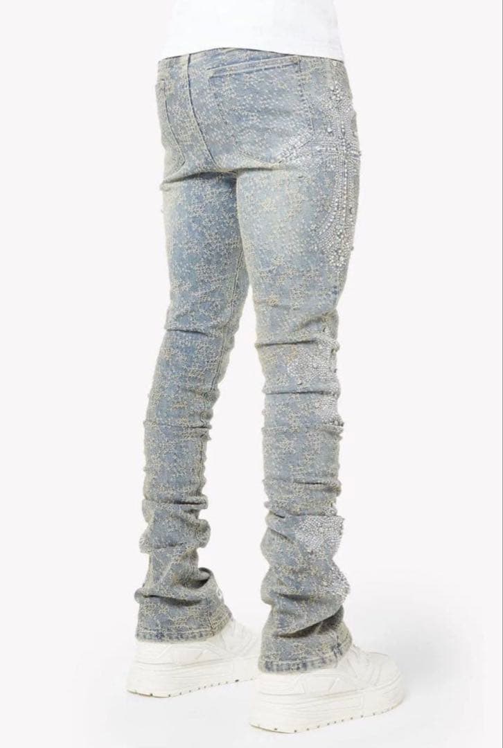 GUAPI スリムフィットデニム 32