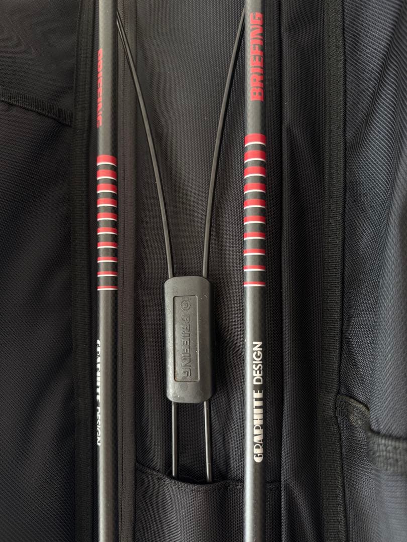 ツアーADコラボ　ブリーフィング CR-10 キャディ バッグ 黒　限定完売品