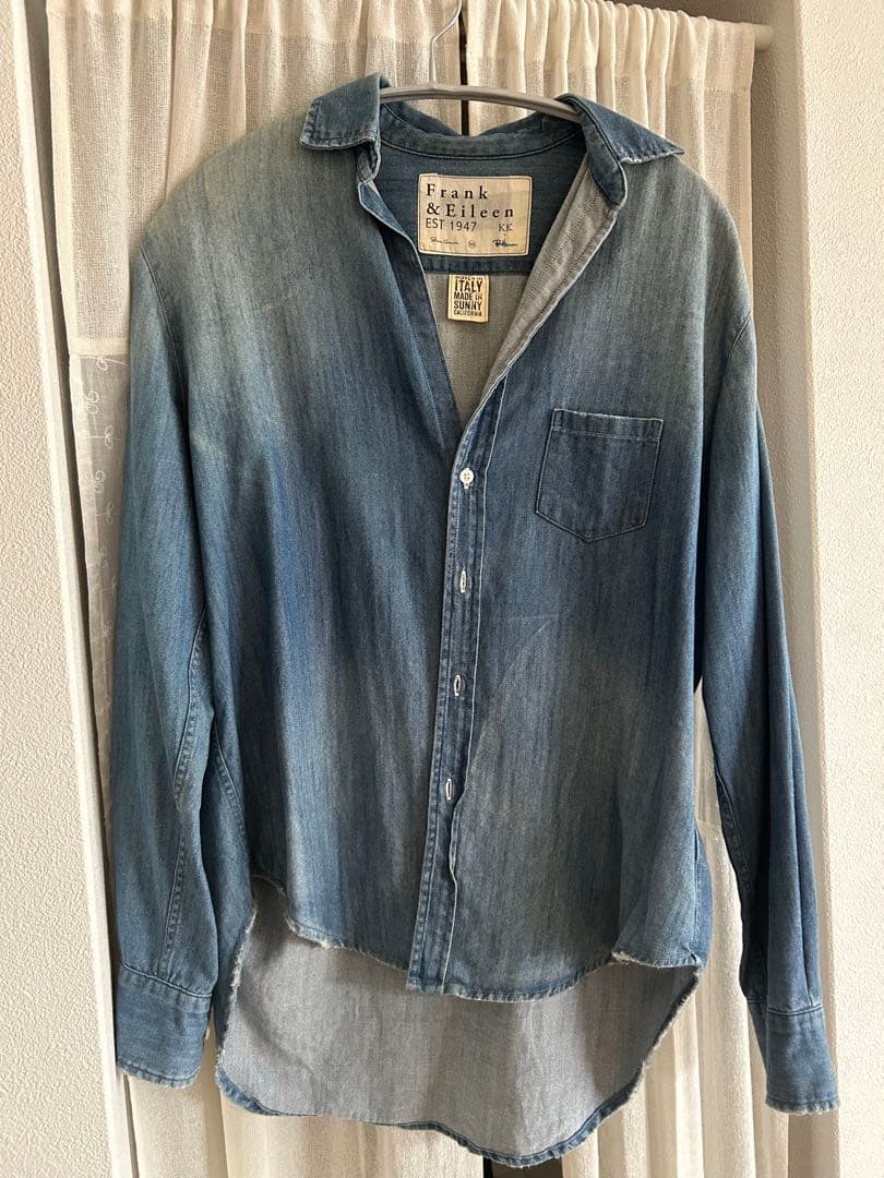 【美品】フランクアンドアイリーン×ロンハーマン×菊池京子 デニムシャツ