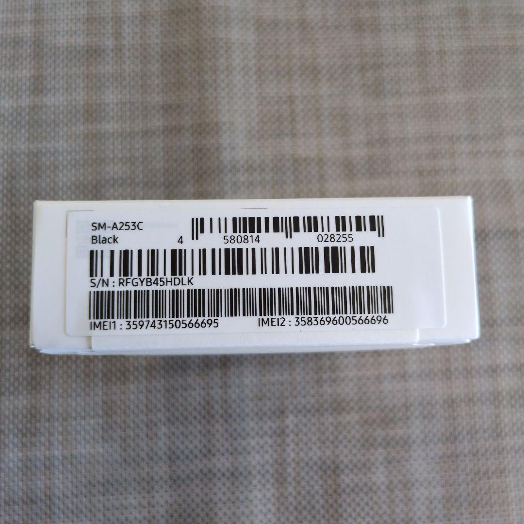 【新品未使用】Samsung Galaxy A25 5G 64GB 本体ブラック