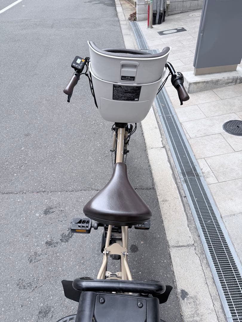 子供乗せ　3人　パナソニック　電動アシスト自転車チャイルドシート付き