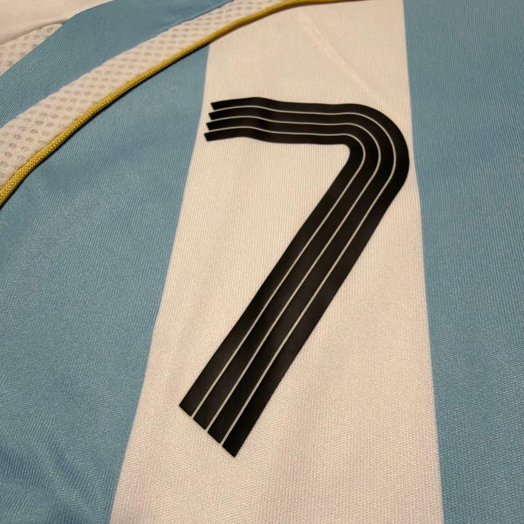 アルゼンチン代表 ユニフォーム　06-07 サビオラ #7 タグ付き