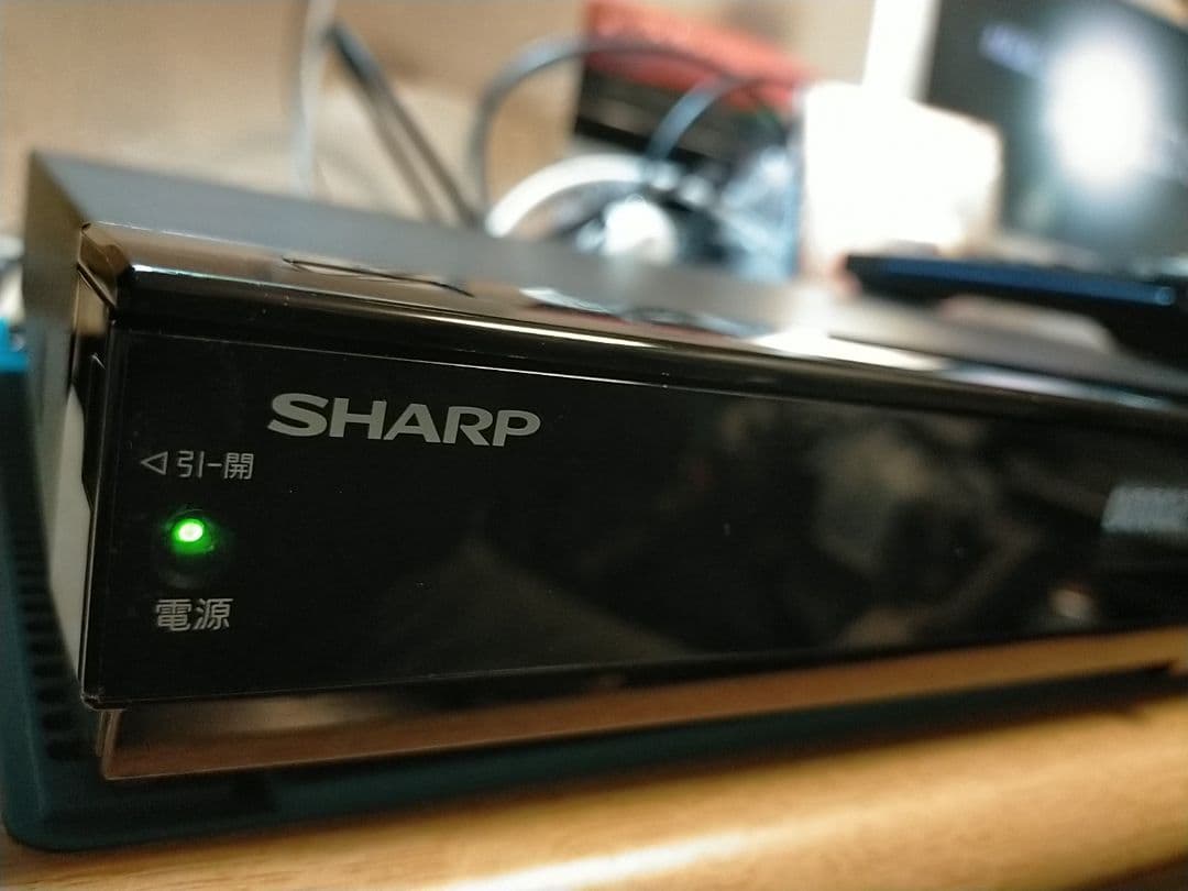 シャープ・ブルーレイレコーダーBD-W515 美観