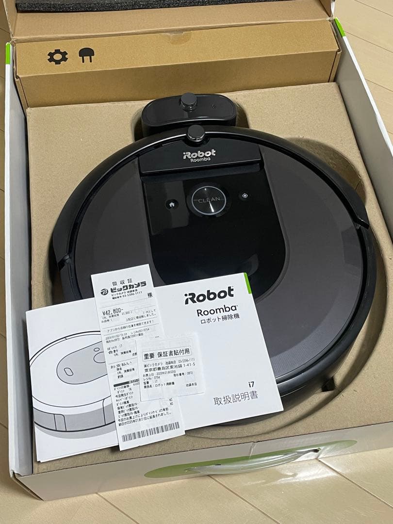 ⚠️こうたい　ルンバ本体　iRobot Roomba i7