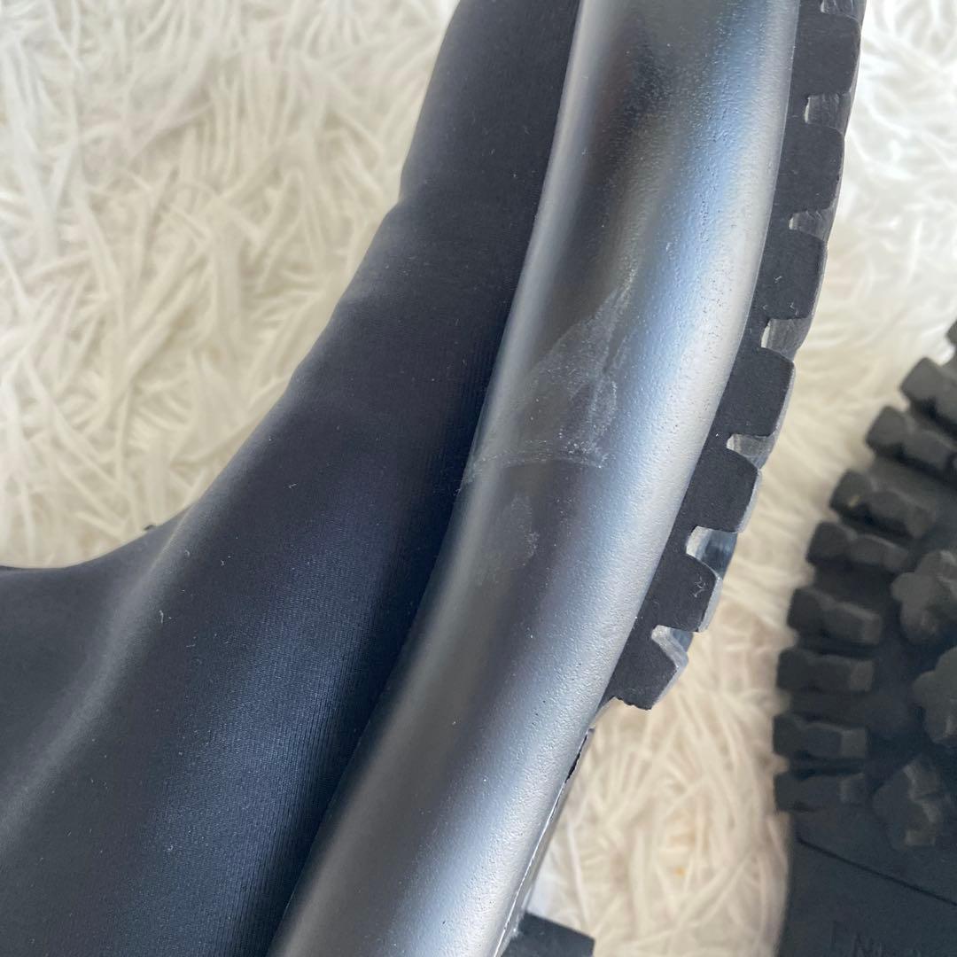 ENFOLD エンフォルド　ブーツ　厚底　ブラック　黒　36 23cm相当