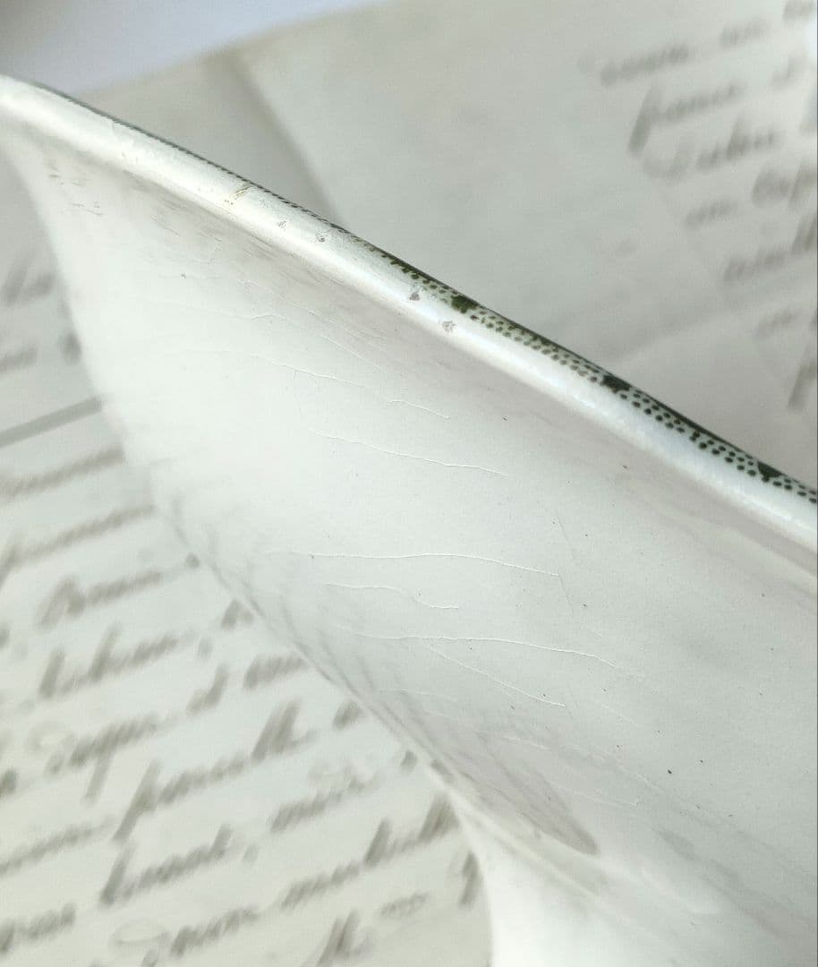 希少　美品　サンタマン　鈴蘭　薔薇　コンポティエ　フランスアンティーク