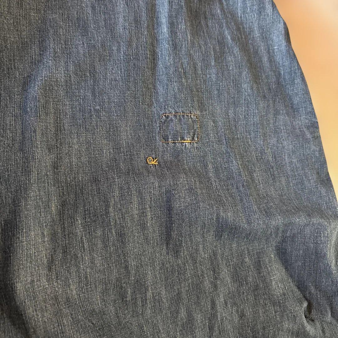 45R モンプチデニムのオンザビーチドレス（インディゴ 重）