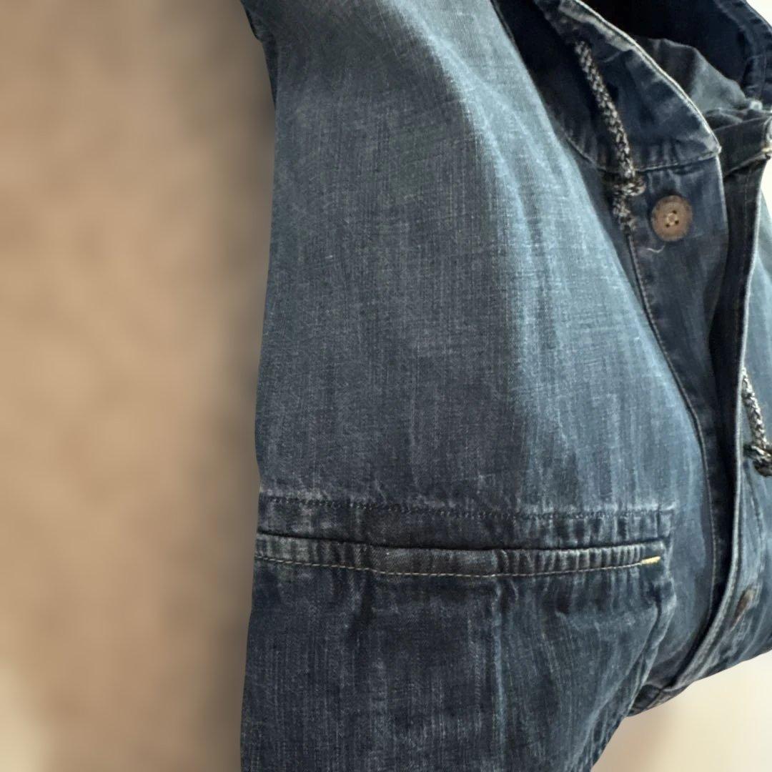 45R モンプチデニムのオンザビーチドレス（インディゴ 重）