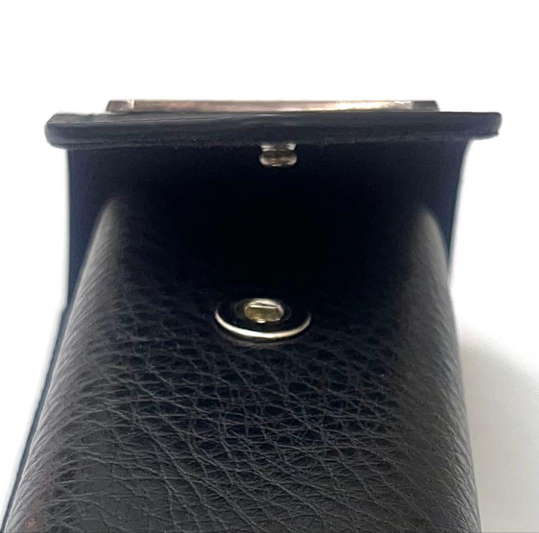 クロムハーツ メガネケース スクロールラベル ブラック ※おまけ付き