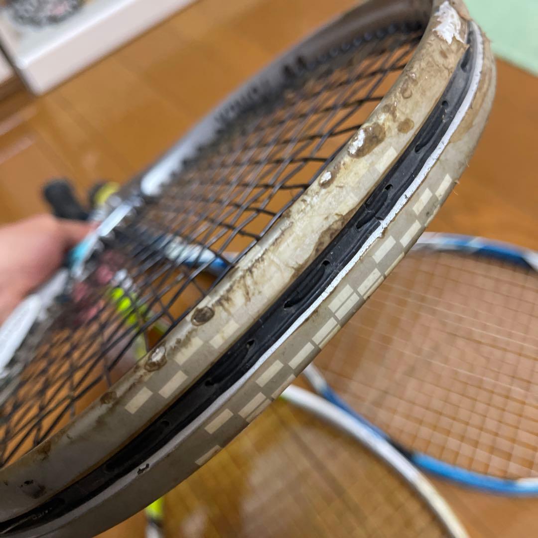 YONEXソフトテニスラケット3本セット