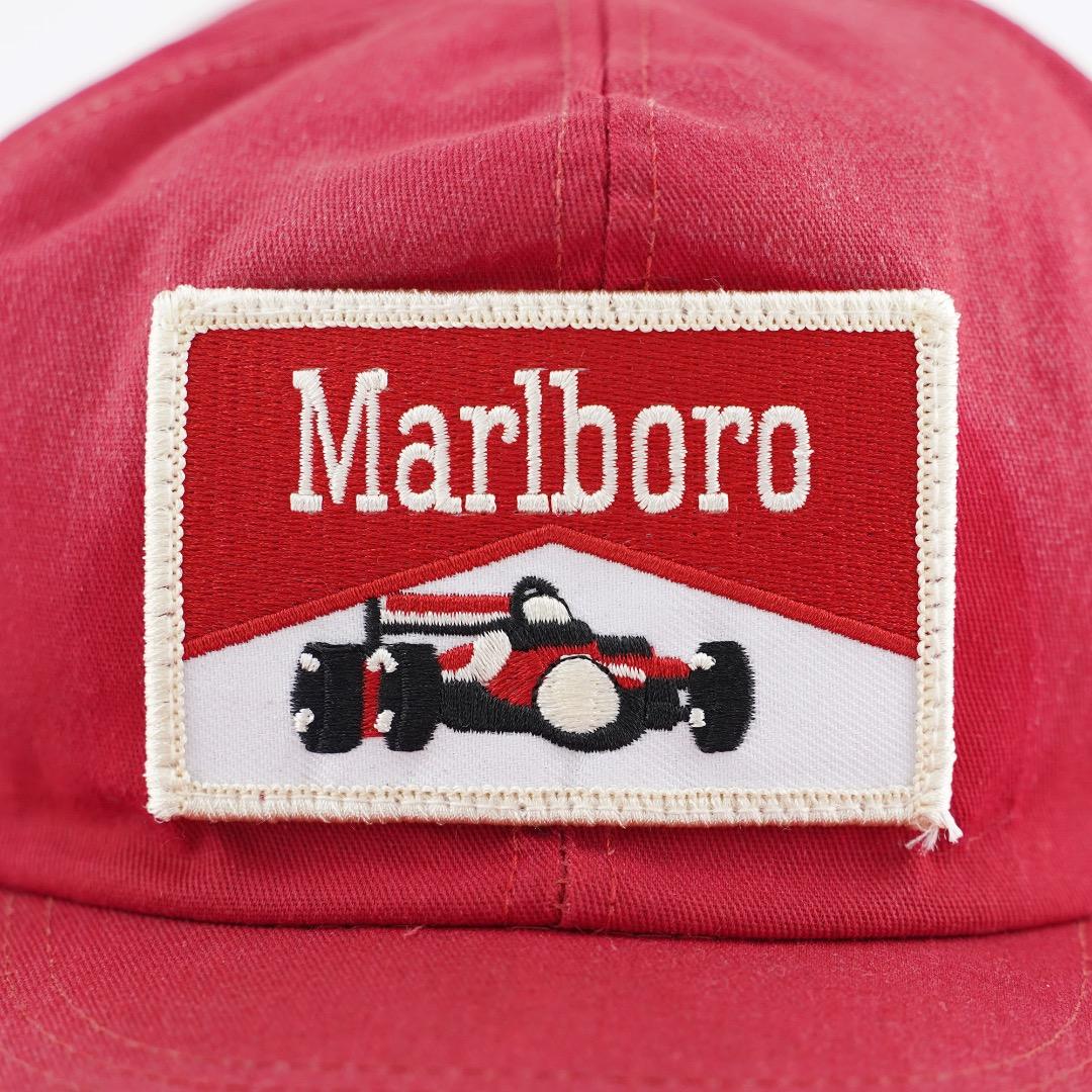 Marlboro マルボロ 帽子 キャップ 90s USA製 赤 18399