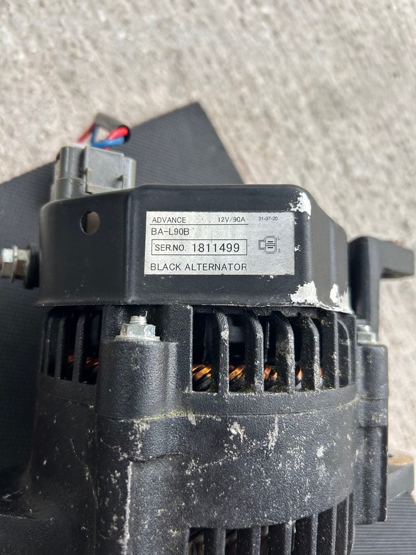 L型　28ブラックオルタネーター　gc10 gc110 gc210 s30等