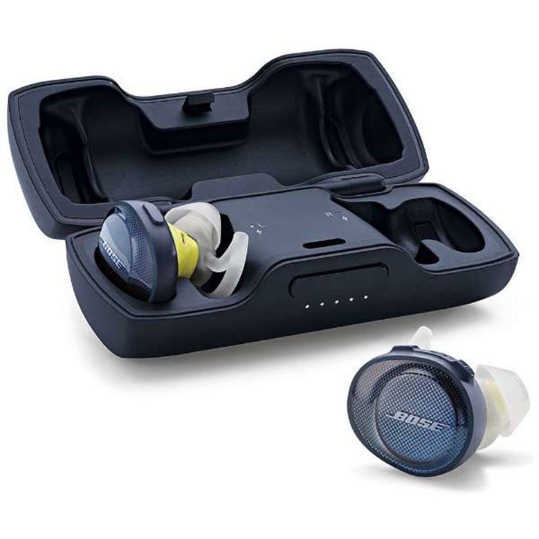 ボーズ　BOSE ワイヤレス　イヤホン　ブルー　イエロー　サウンド　スポーツ