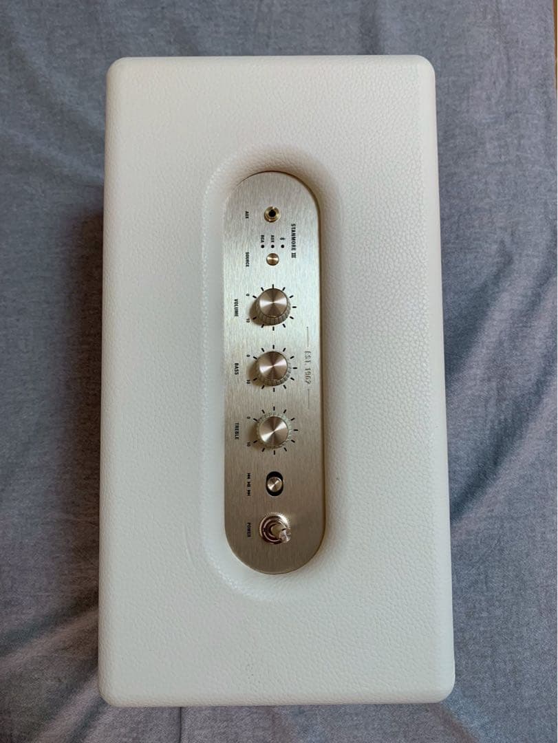 Marshall スタンモア III ワイヤレススピーカー ホワイト