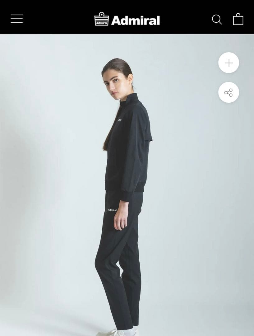 Admiral ネイビー ジャケットとパンツセット