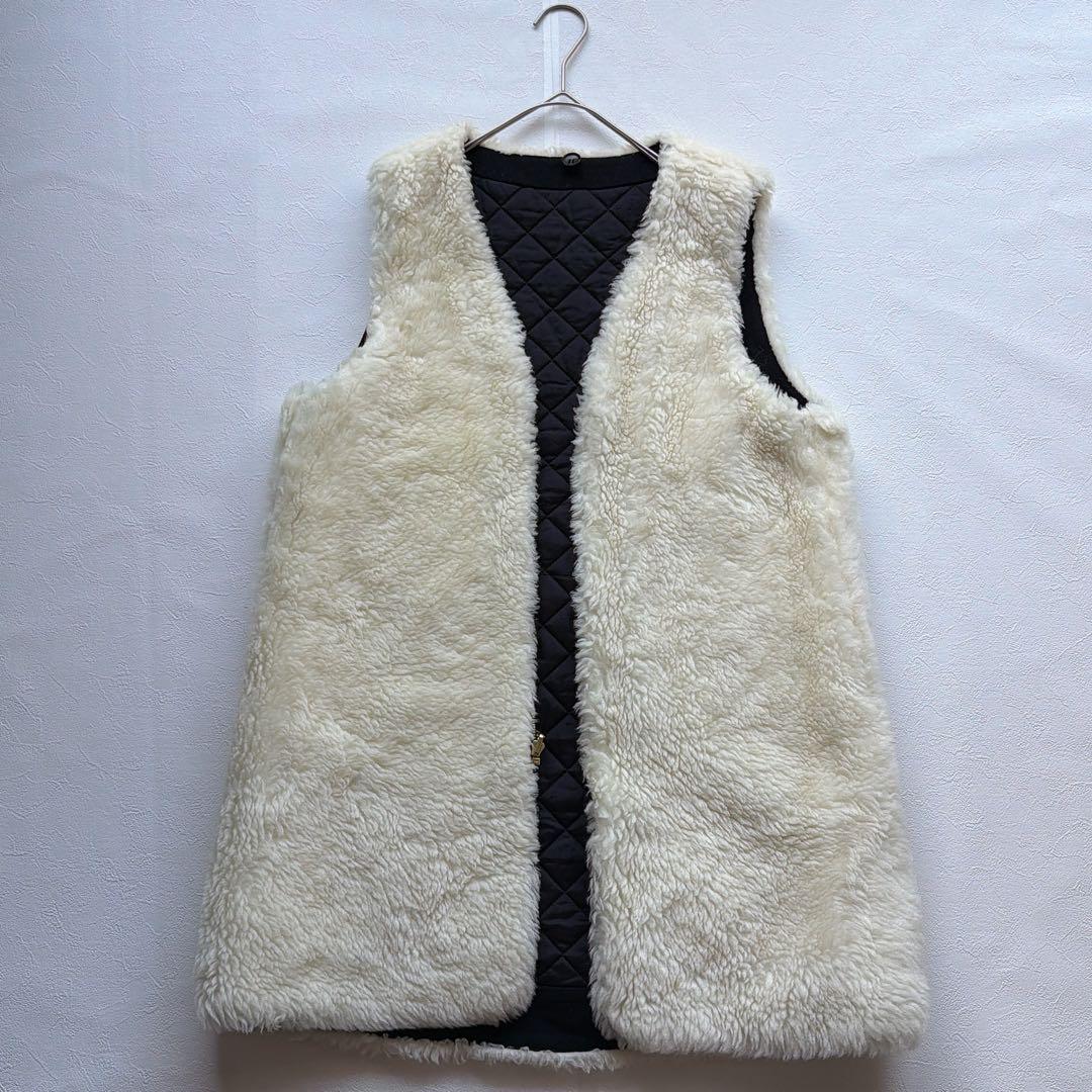 THE RERACS ザ・リラクス モッズコート ボアライナー フーデッド 黒