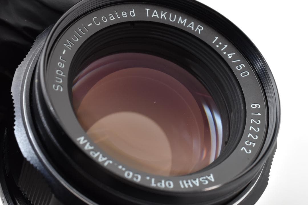 ★極美品★ペンタックスSuper Takumar50mf1.4 8枚羽#1564
