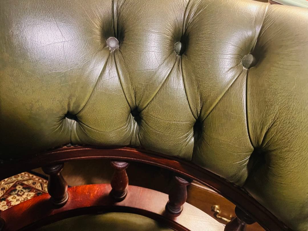 最終値下げヨーロッパアンティークデスクチェア