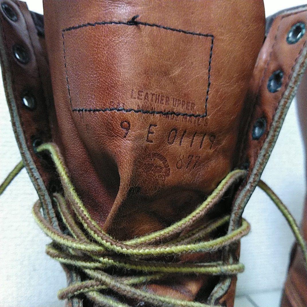 RED WING 877 9E 88年4月　四角犬タグ