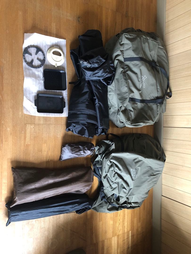 FUTURE FOX FOXBASE EVO 前幕、２又ポール、グランドシート付