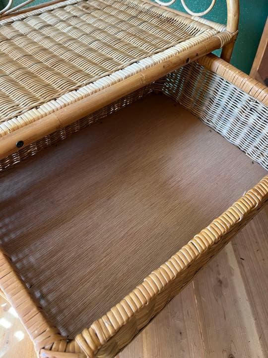 籐 ラタン チェスト インテリア 昭和レトロ 箪笥