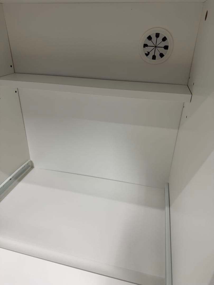 【超美品】ニトリ　レンジ台　(フォルムN RE1175 WH）　レンジボード