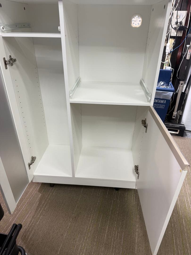 【超美品】ニトリ　レンジ台　(フォルムN RE1175 WH）　レンジボード