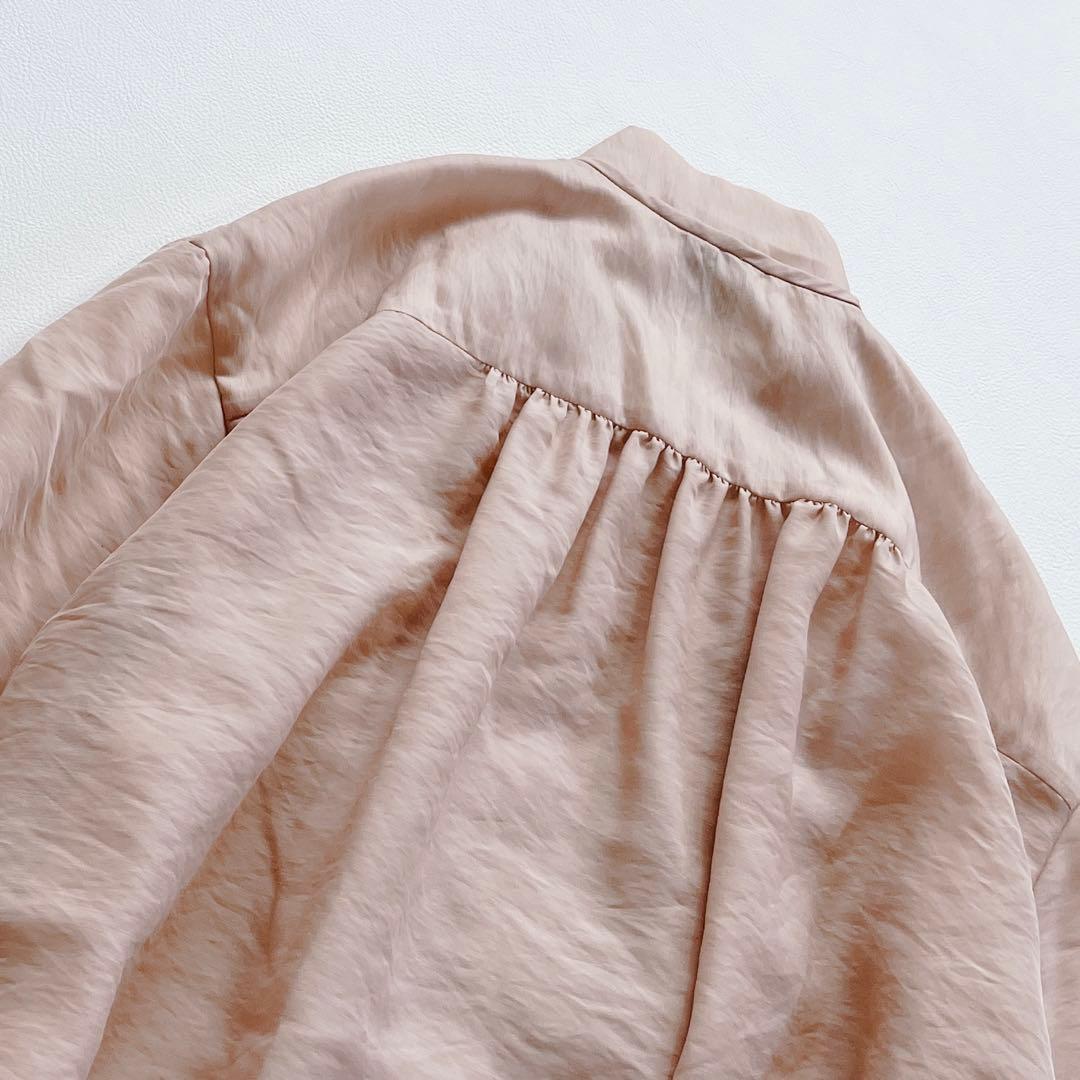 美品✨ UNITED ARROWS オーガンジー フリル&ボウタイ ブラウス