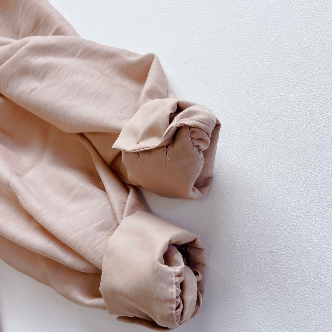 美品✨ UNITED ARROWS オーガンジー フリル&ボウタイ ブラウス