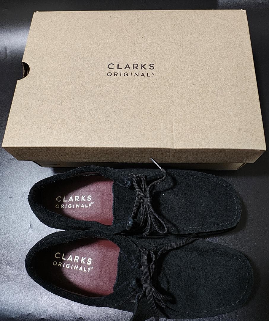 25.5cm ワラビーゴアテックス Wallabee GTX ブラックスエード