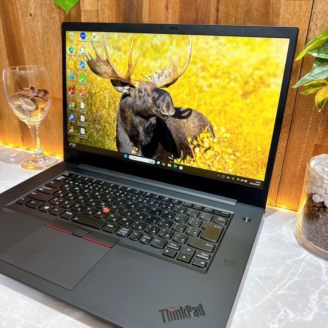 最高峰i7‼️ThinkPad P1☘NVIDIA製GPU搭載☘人気ノートパソコン
