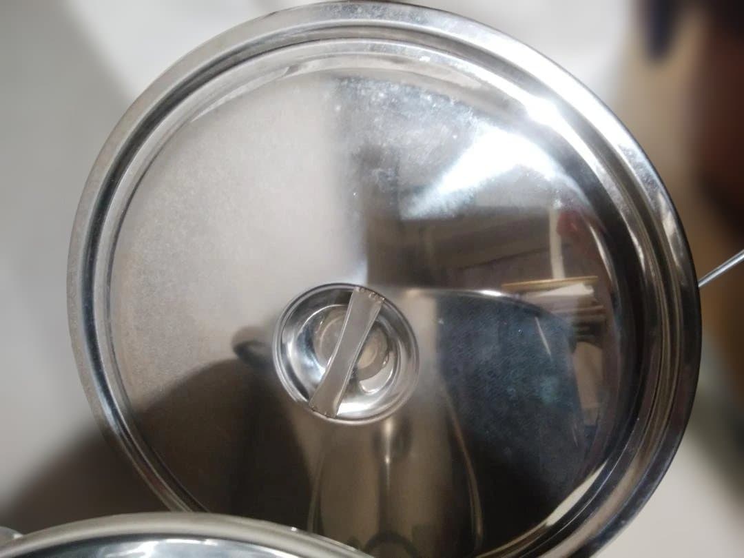 Ωシルバーアロー18-8STENLESSSTEEL・半寸胴鍋45CM