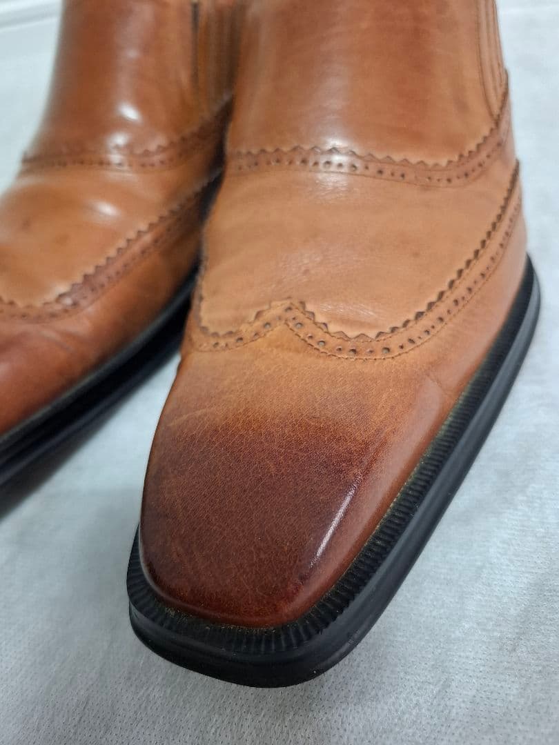 Vin28！GUCCI☆ レザー ブラウン ローファー 革靴