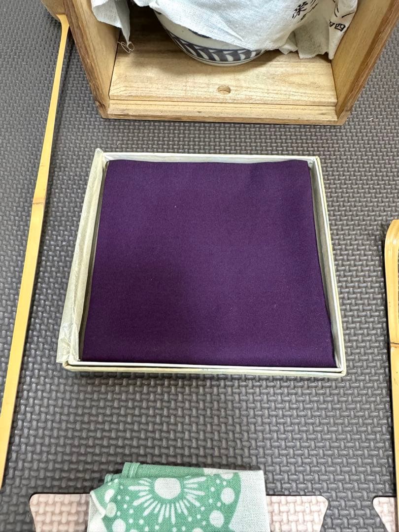茶道具セット　棗　茶碗　茶杓　長期保管品