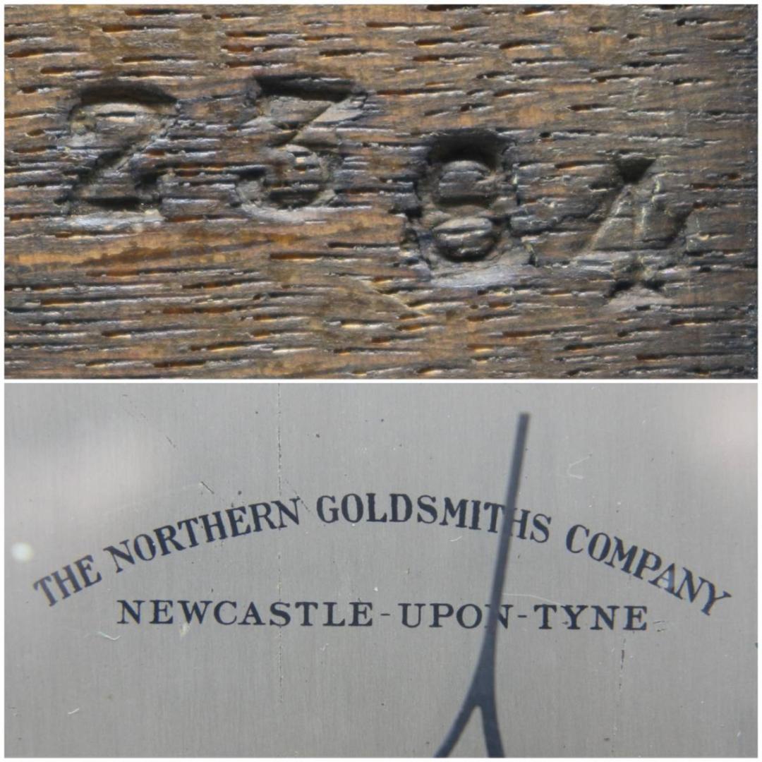 ヴィンテージ 置時計 手巻き ゼンマイ newcastle-upon-tyne