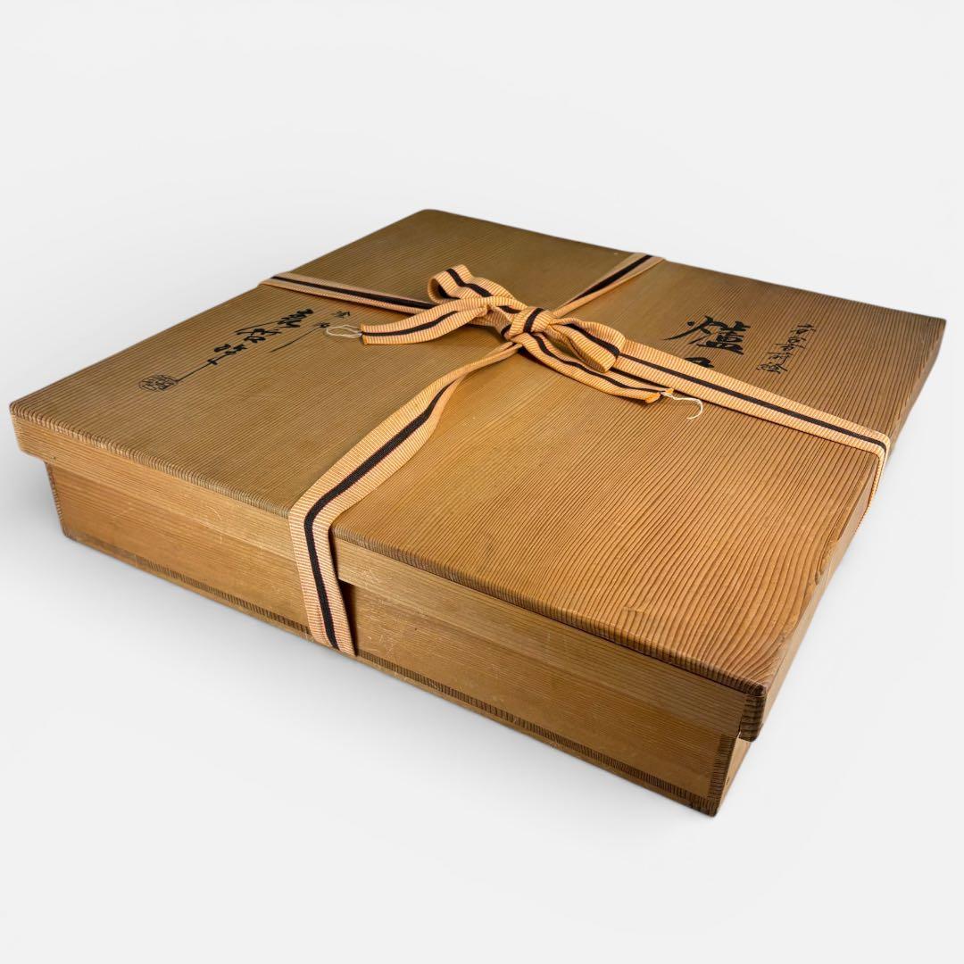 【中古品】表哲造　高台寺蒔絵　炉縁（共箱）★小さな漆割れ有★