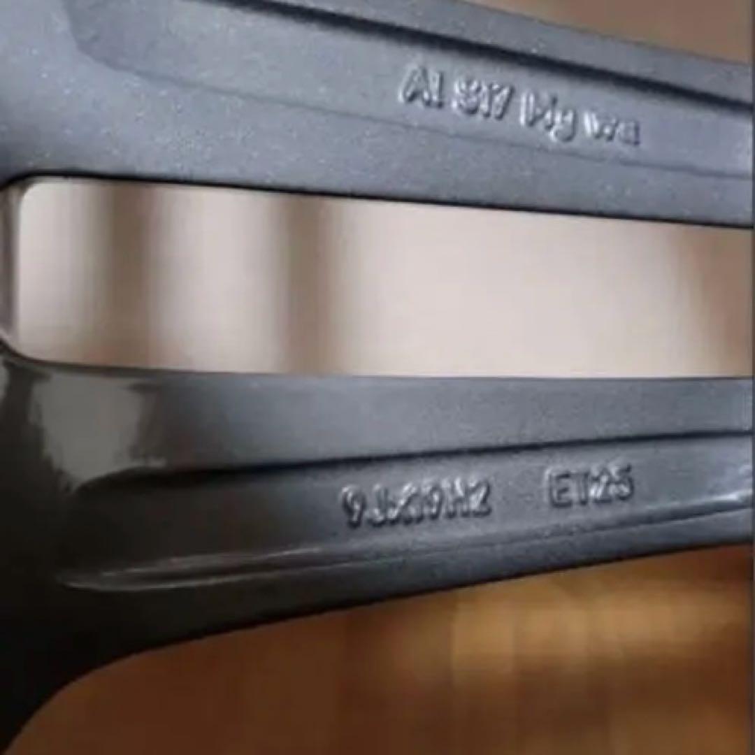 Mercedes-AMG C63S純正　スタッドレス付きアルミホイール4本セット