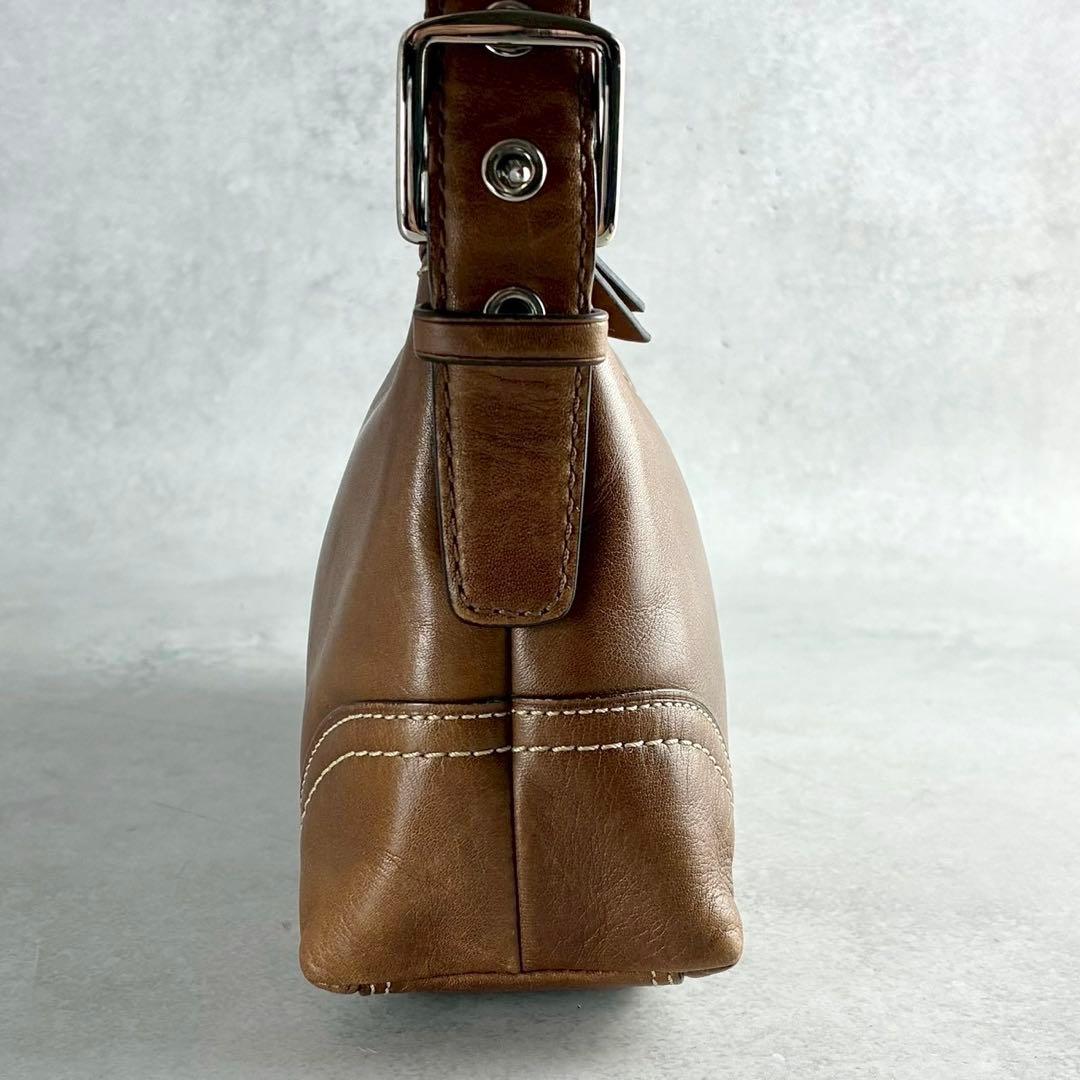 ✨美品✨コーチ　ハンドバッグ　ワンショルダーバッグ　レザー　ブラウン