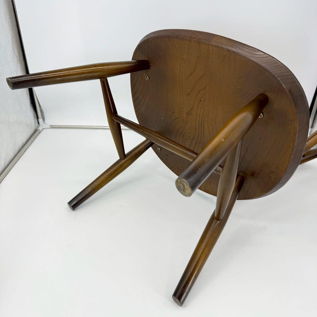 ERCOL アーコール スモーカーズチェア カウホーンチェア vintage