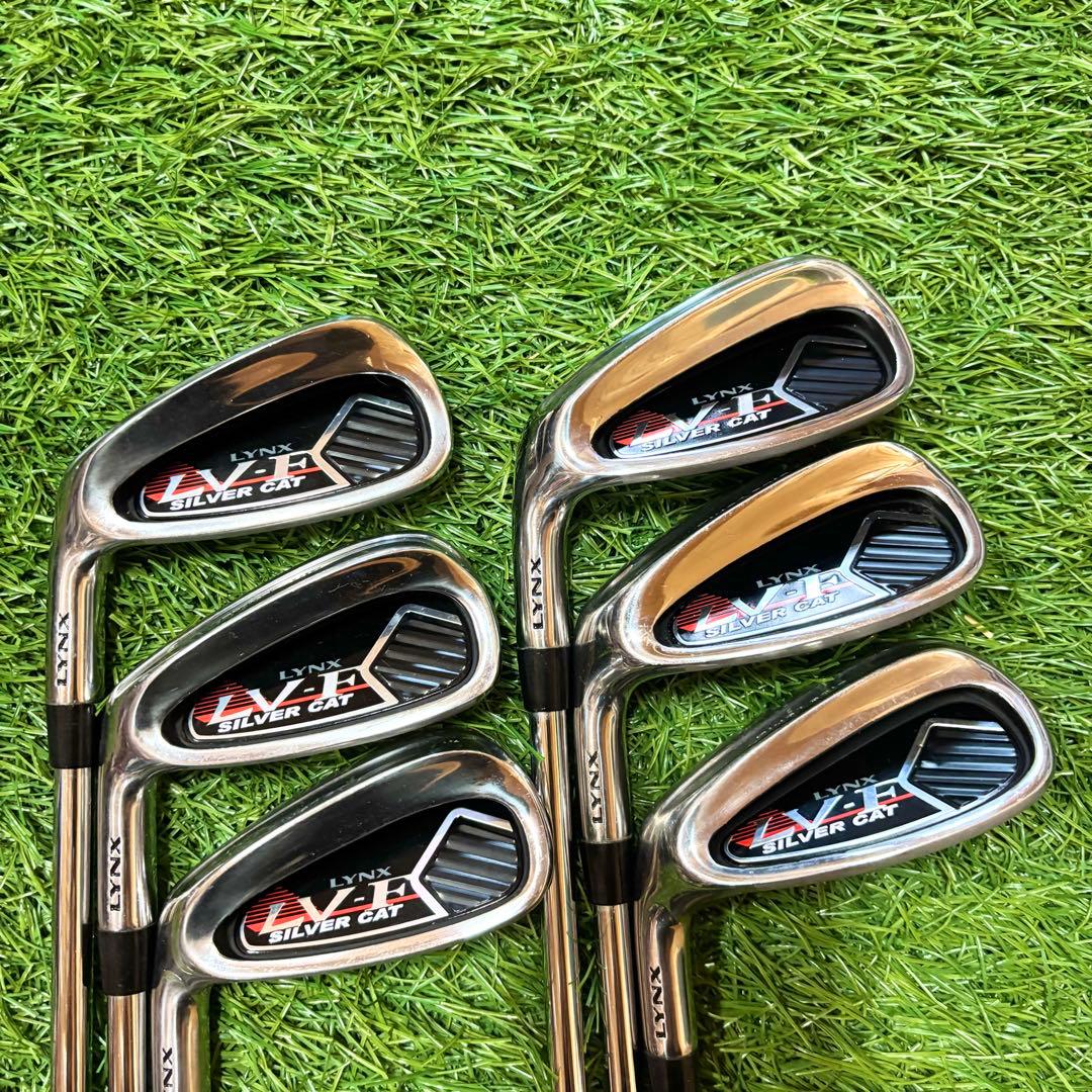 【レフティ】Lynx リンクス シルバーキャット LV-F アイアン セット