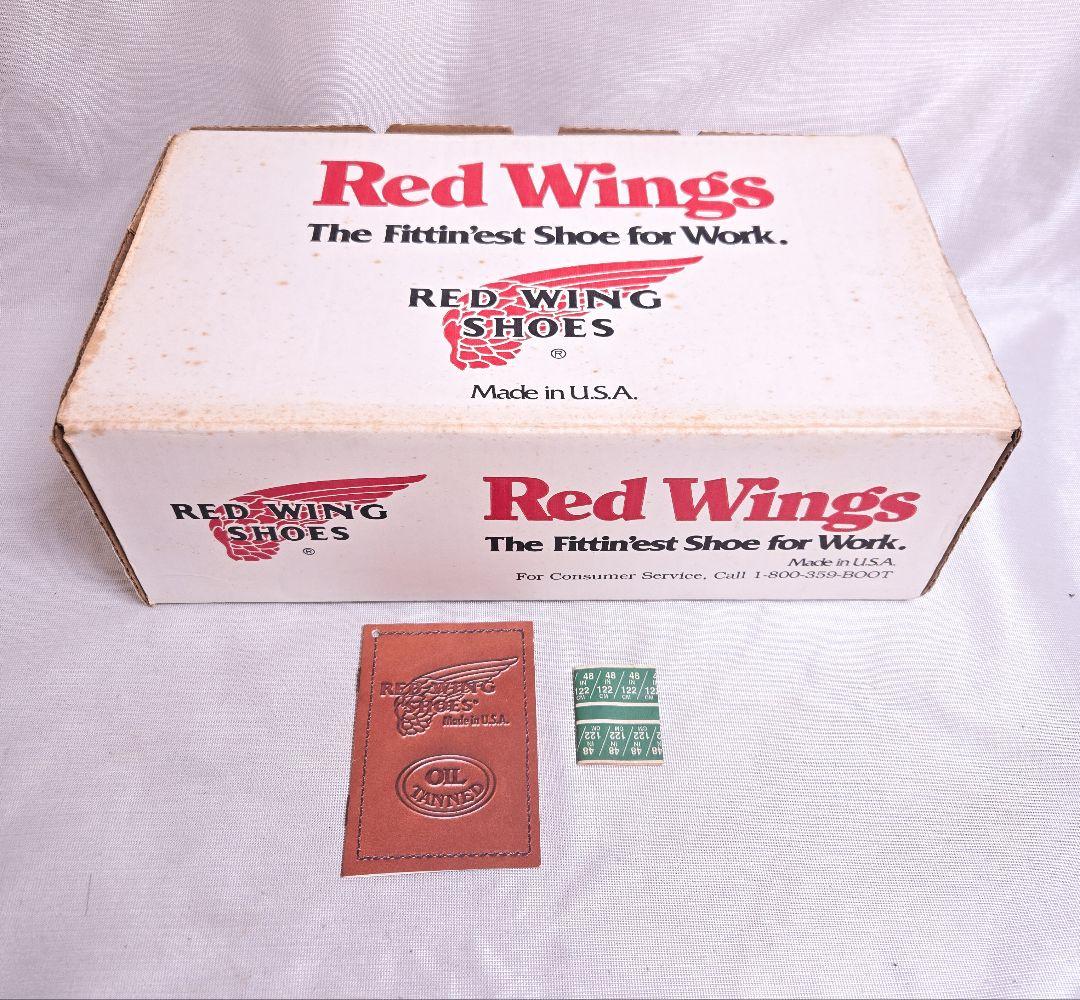 箱付 茶芯 羽タグ レッドウィング アイリッシュセッター ブーツ ヴィンテージ