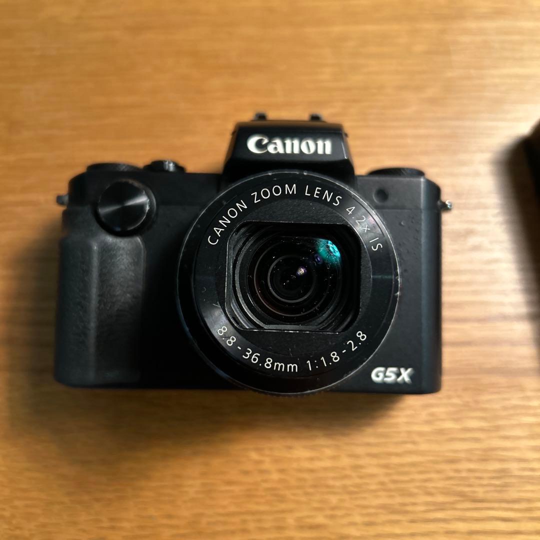Canon power shot G5X コンパクトデジカメ　本体と充電器付き