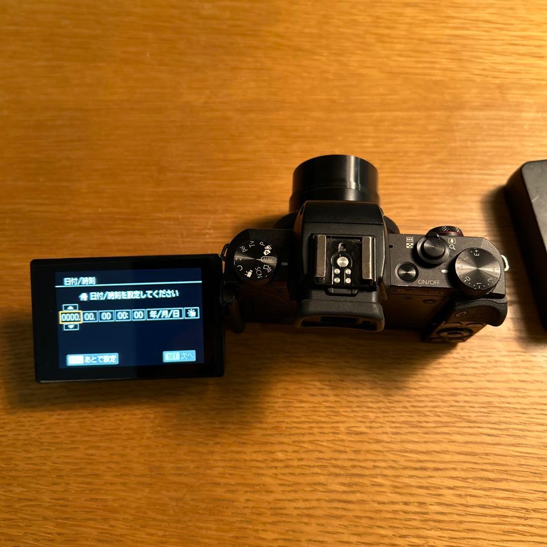 Canon power shot G5X コンパクトデジカメ　本体と充電器付き