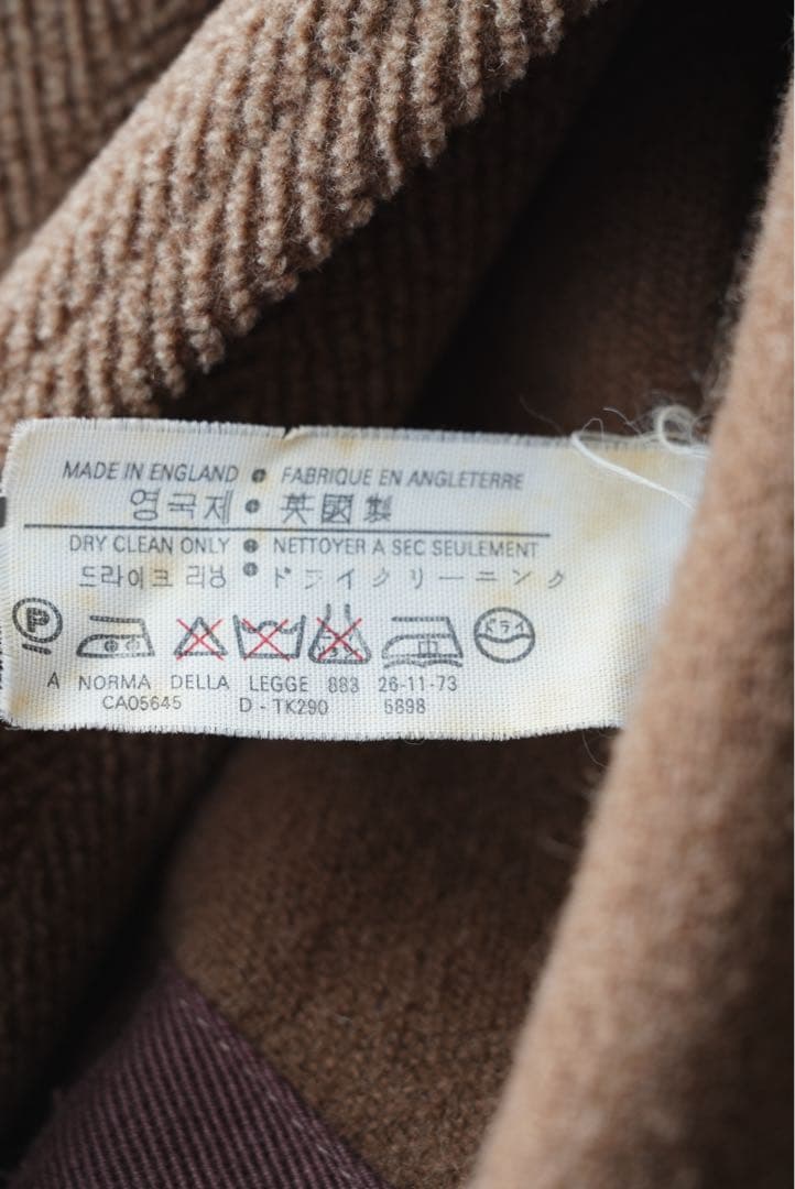 【値下げ】90s 白タグ MONTY グローバーオール ダッフル ヘリンボーン